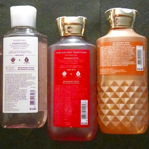 3 Pack of Shower Gel by Bath  & Body Works - Picture 2 of 8